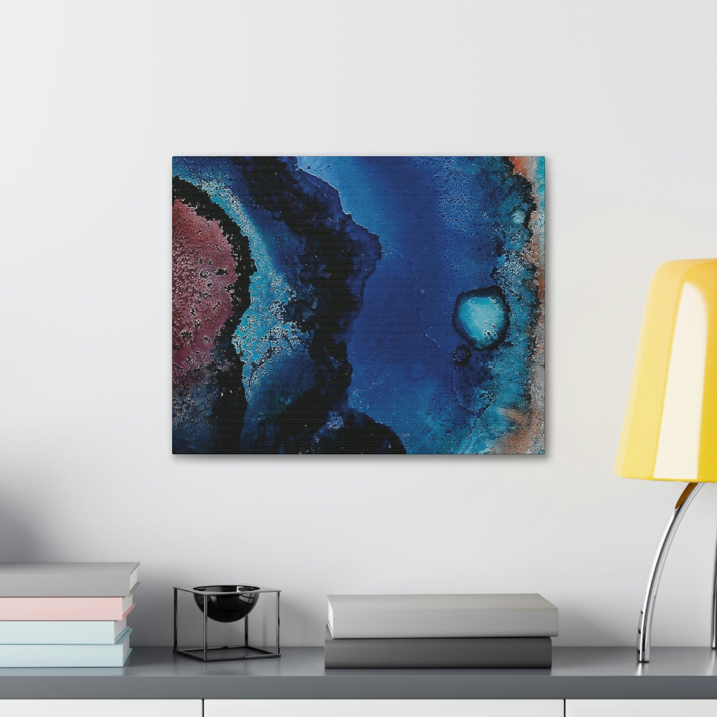 Inner Space 8 Canvas Print - Alja Design