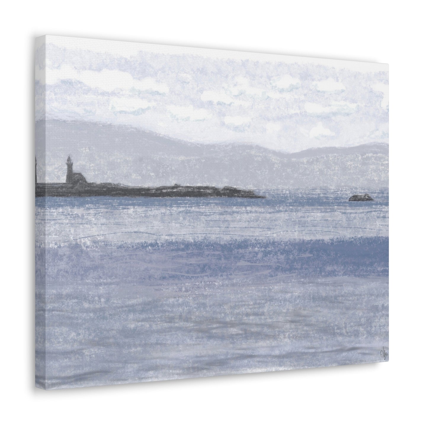 Lighthouse Point Canvas Print - Alja Design