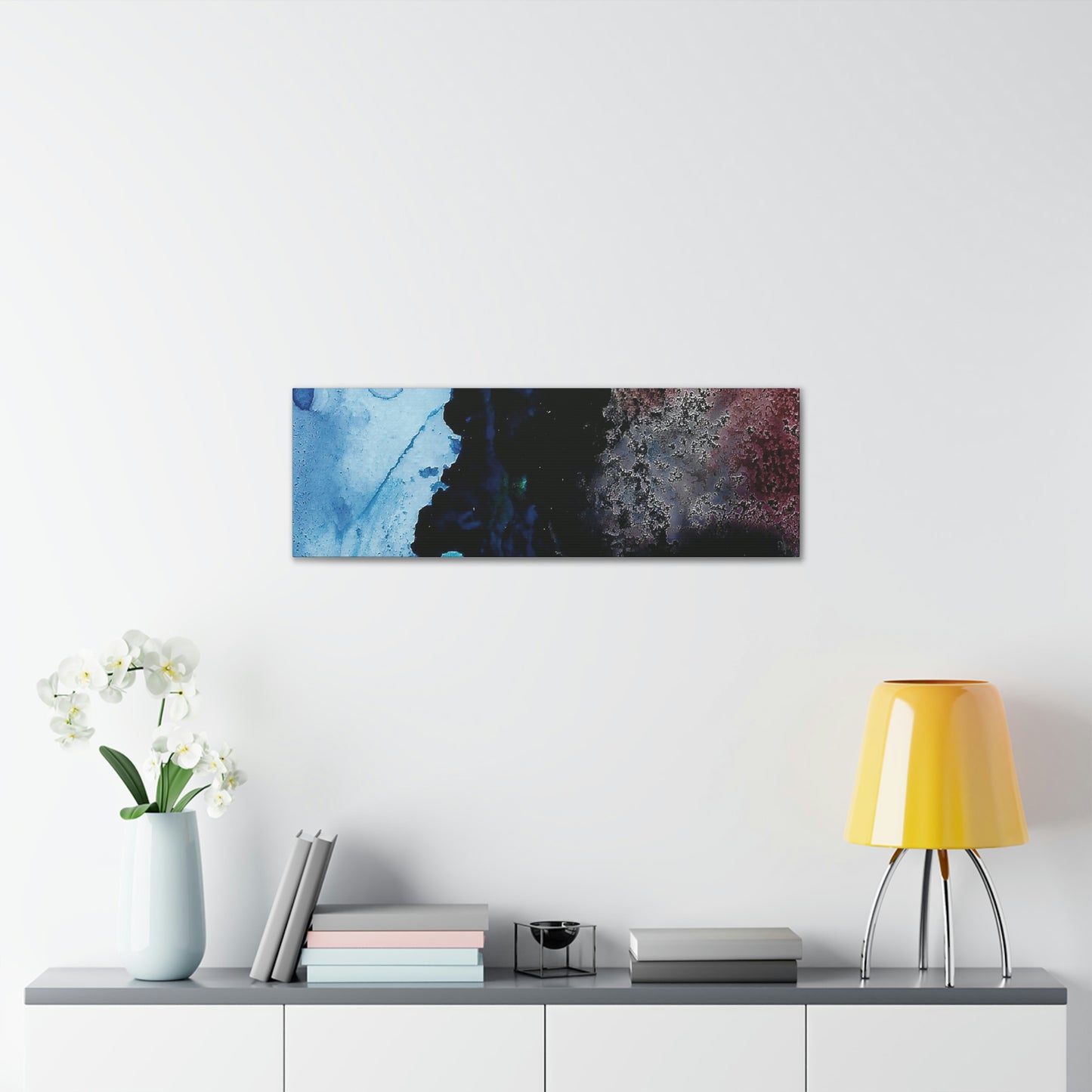 Inner Space 9 Canvas Print - Alja Design