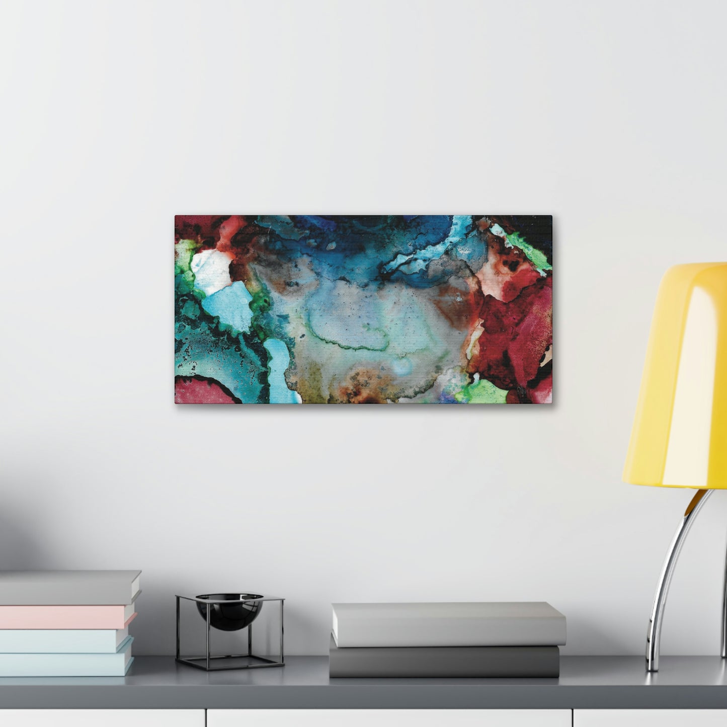 Inner Space 19 Canvas Print - Alja Design