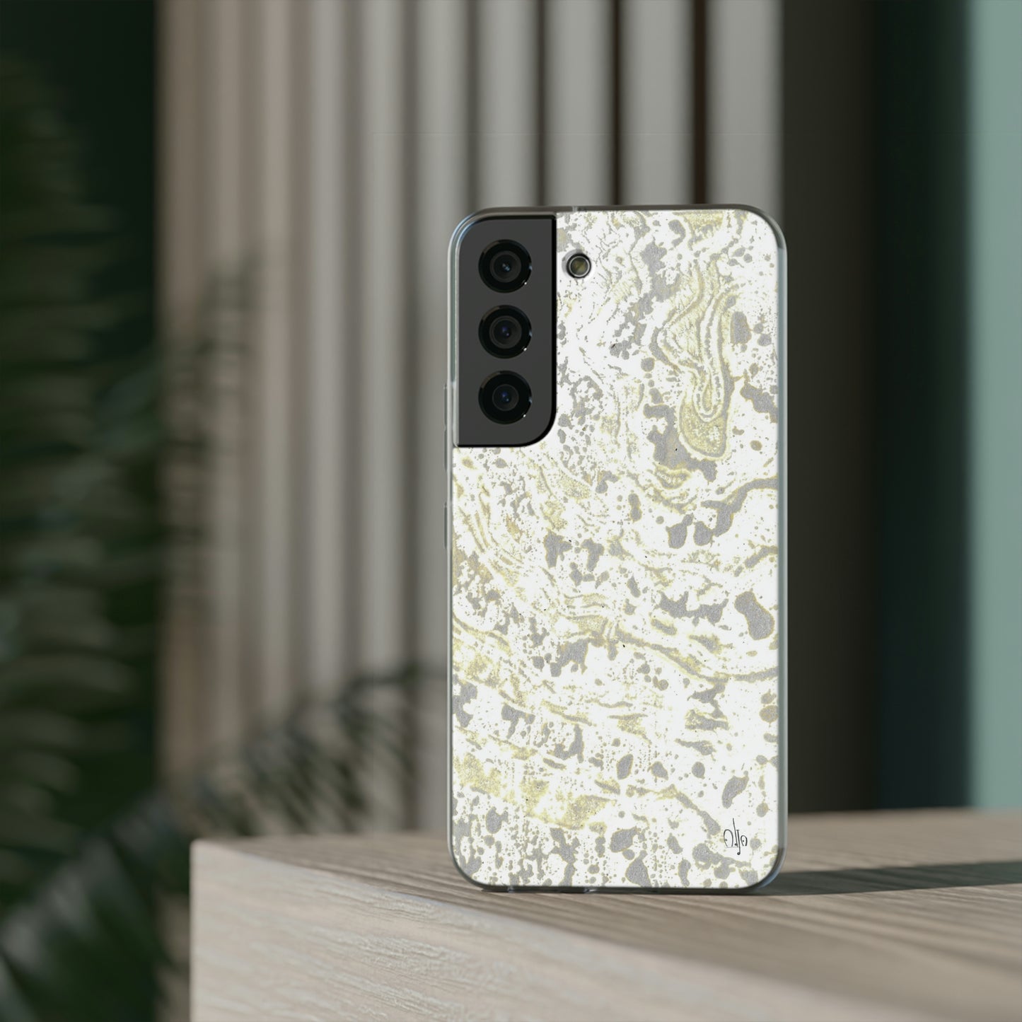 iPhone and Samsung Galaxy Flexi Phone Case Sandy Shells - Alja Design