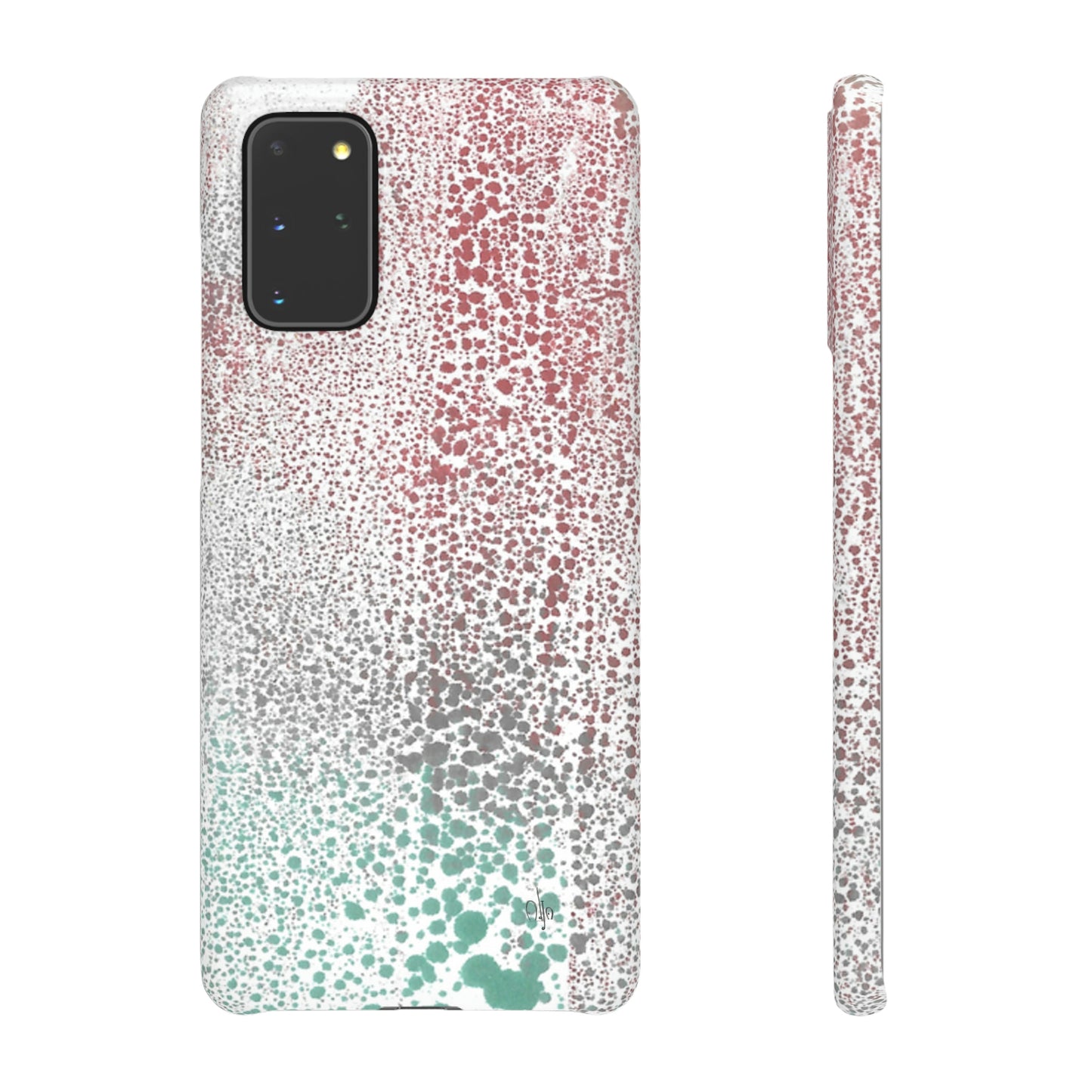 iPhone Samsung Galaxy Pixel5G Snap Case Phone Case Gradient Drip - Alja Design