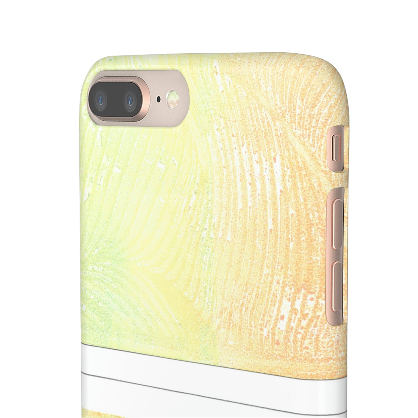 iPhone Samsung Galaxy Pixel5G Snap Case Phone Case Piña Colada with Tropical Waves - Alja Design