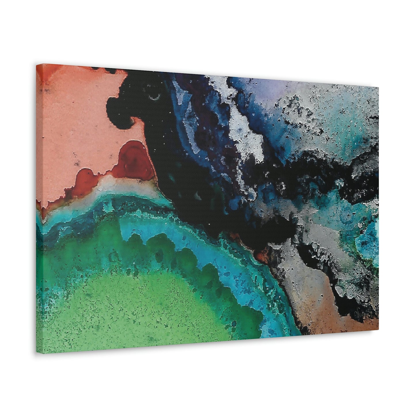 Inner Space 13 Canvas Print - Alja Design