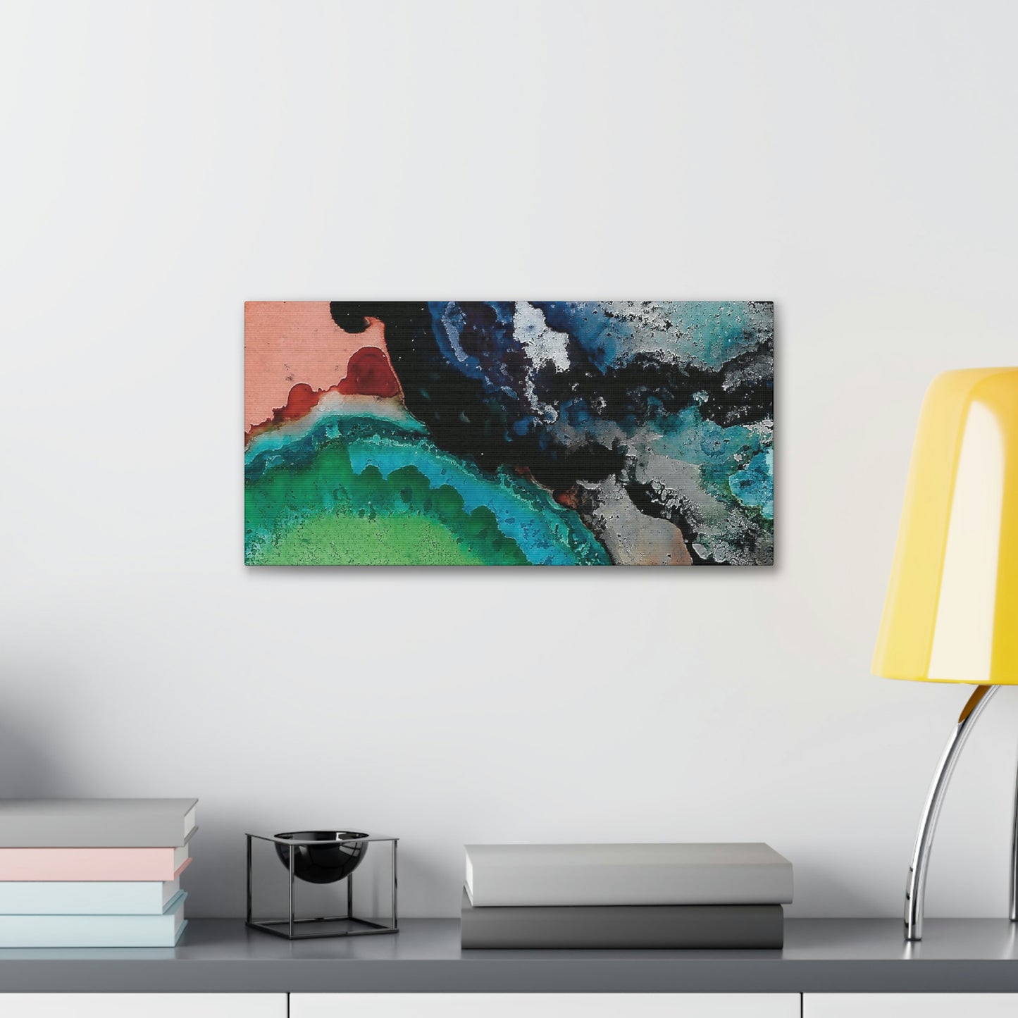 Inner Space 13 Canvas Print - Alja Design