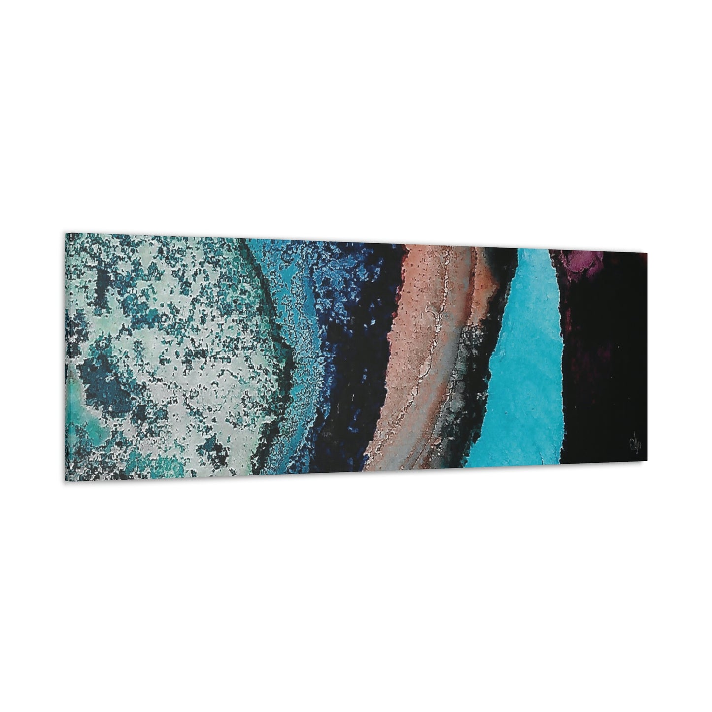 Inner Space 10 Canvas Print - Alja Design