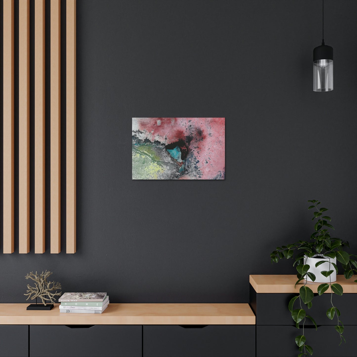 Inner Space 15 Canvas Print - Alja Design