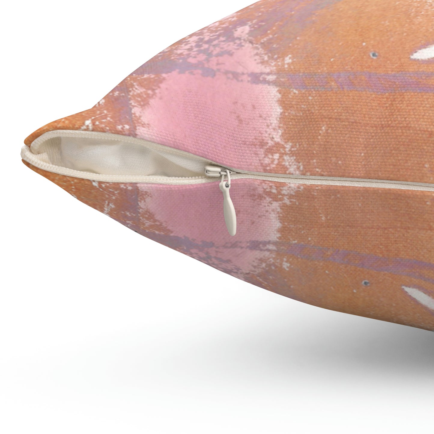 Passionate Pink Square Pillow - Alja Design