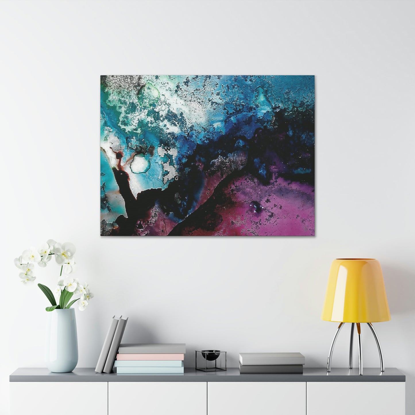 Inner Space 2 Canvas Print - Alja Design