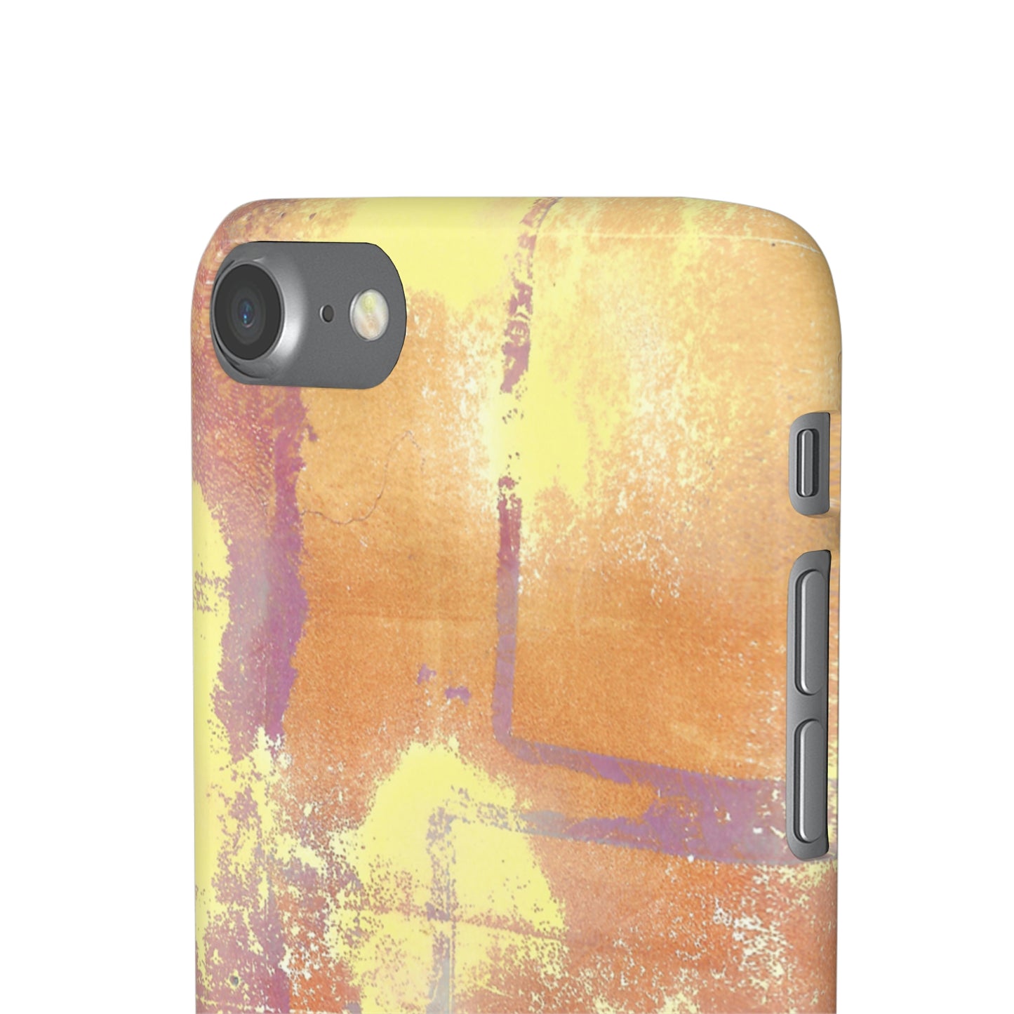 iPhone Samsung Galaxy Pixel5G Snap Case Phone Case Passionate Orange - Alja Design