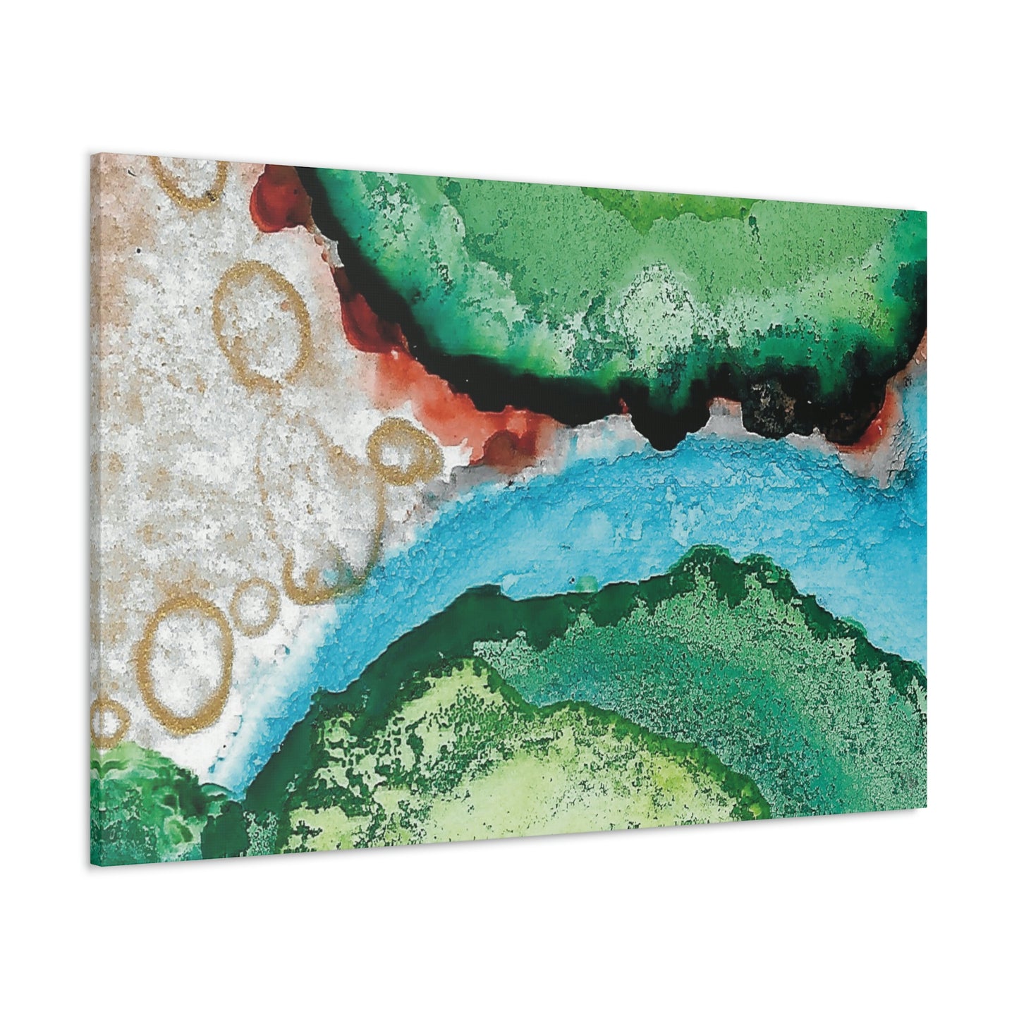 Inner Space 12 Canvas Print - Alja Design