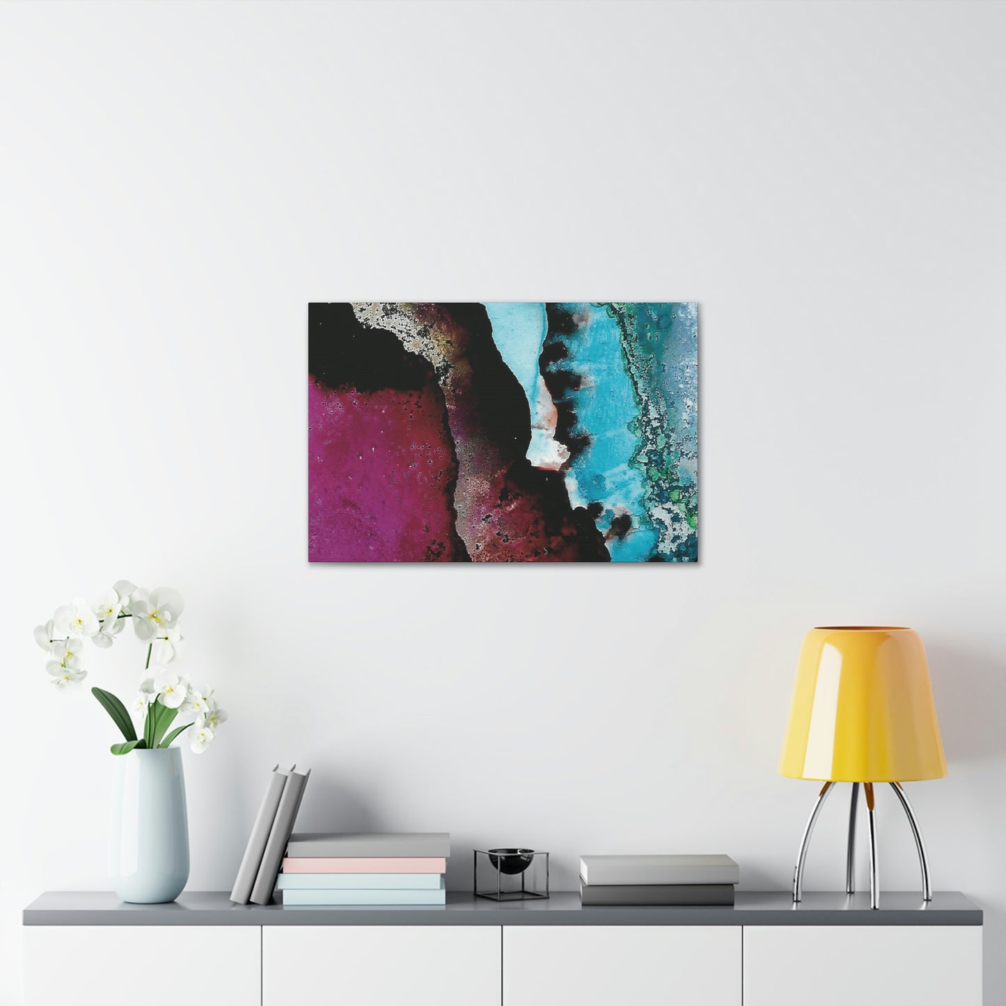 Inner Space 4 Canvas Print - Alja Design