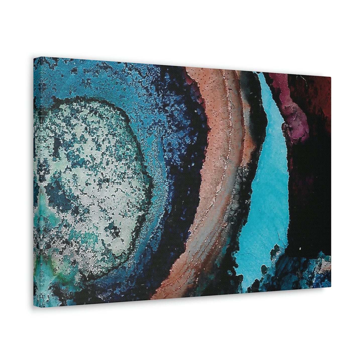 Inner Space 10 Canvas Print - Alja Design