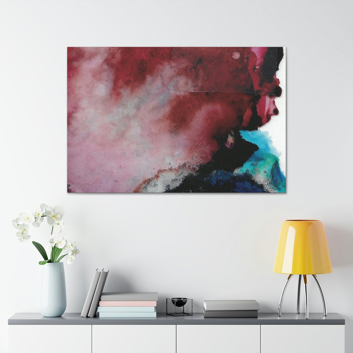Inner Space 20 Canvas Print - Alja Design