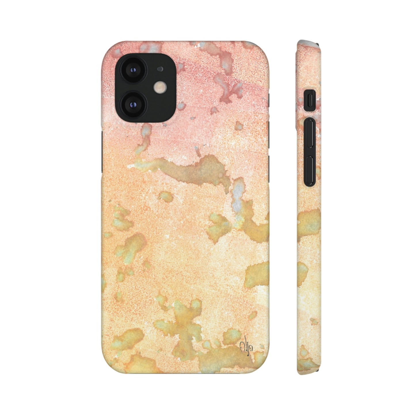 iPhone Samsung Galaxy Pixel5G Snap Case Phone Case Red Planet - Alja Design