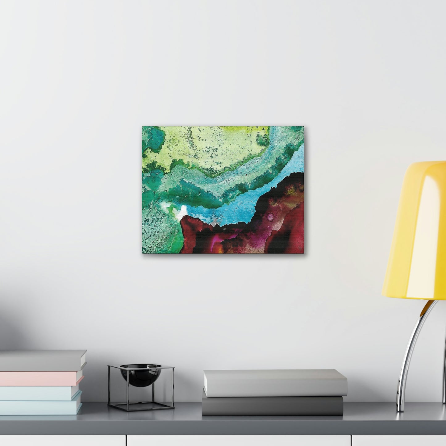 Inner Space 11 Canvas Print - Alja Design