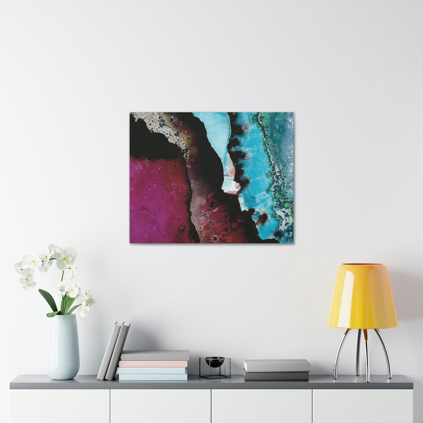 Inner Space 4 Canvas Print - Alja Design