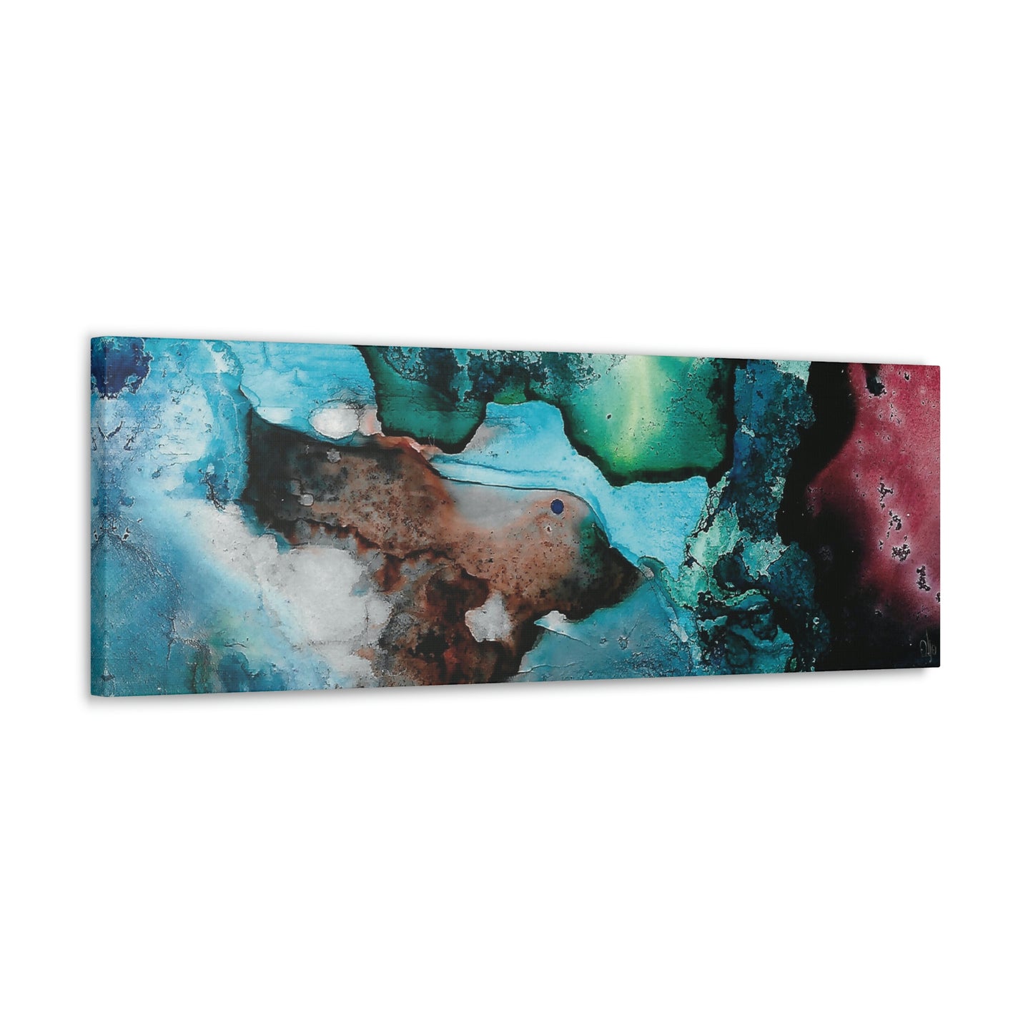 Inner Space 18 Canvas Print - Alja Design