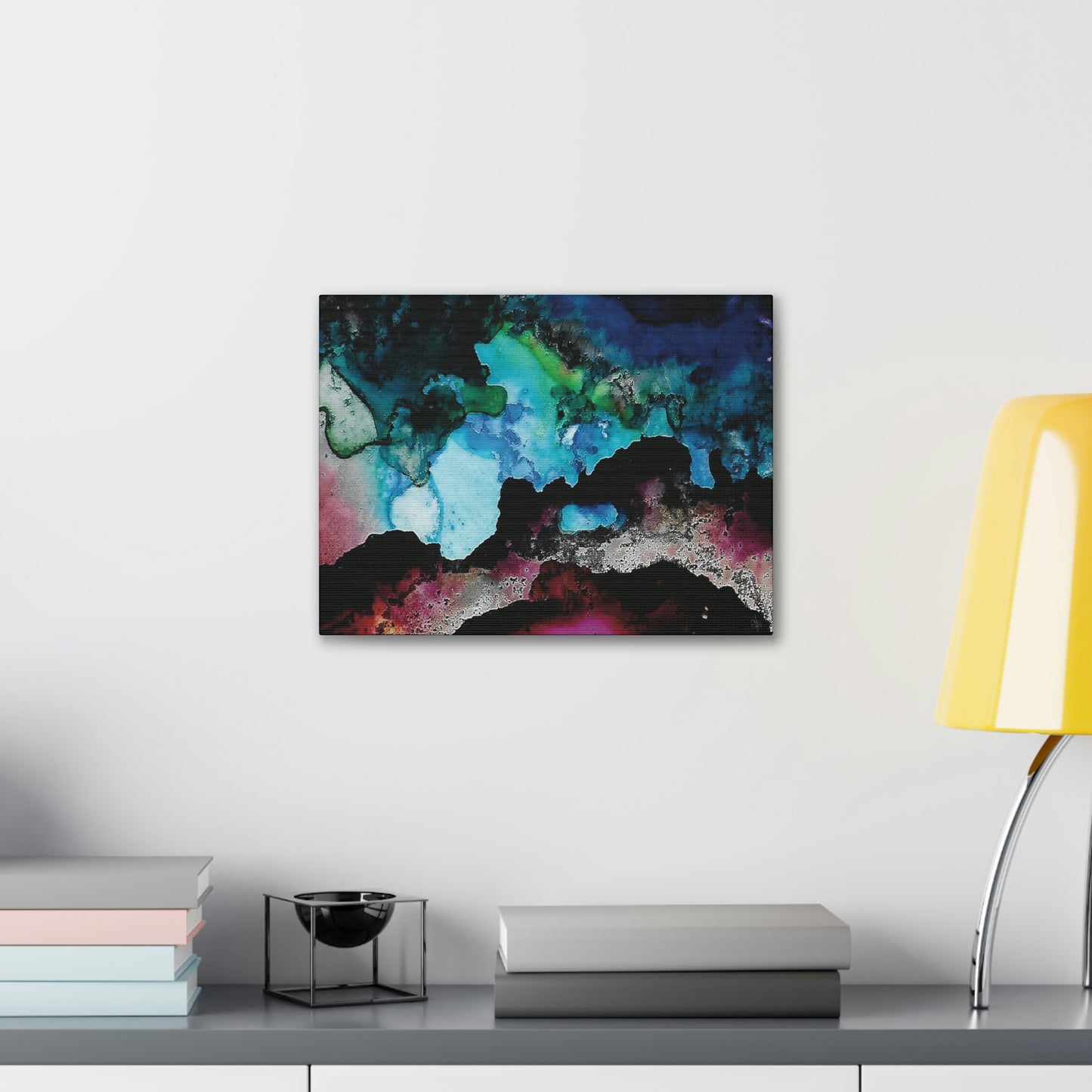 Inner Space 5 Canvas Print - Alja Design