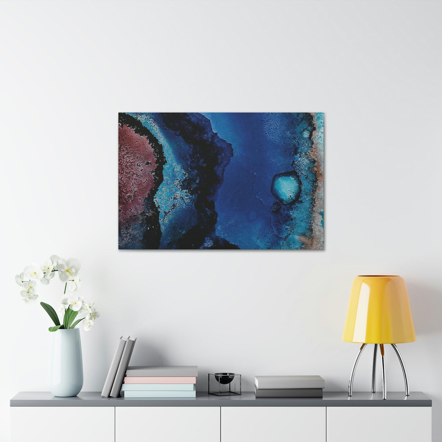 Inner Space 8 Canvas Print - Alja Design