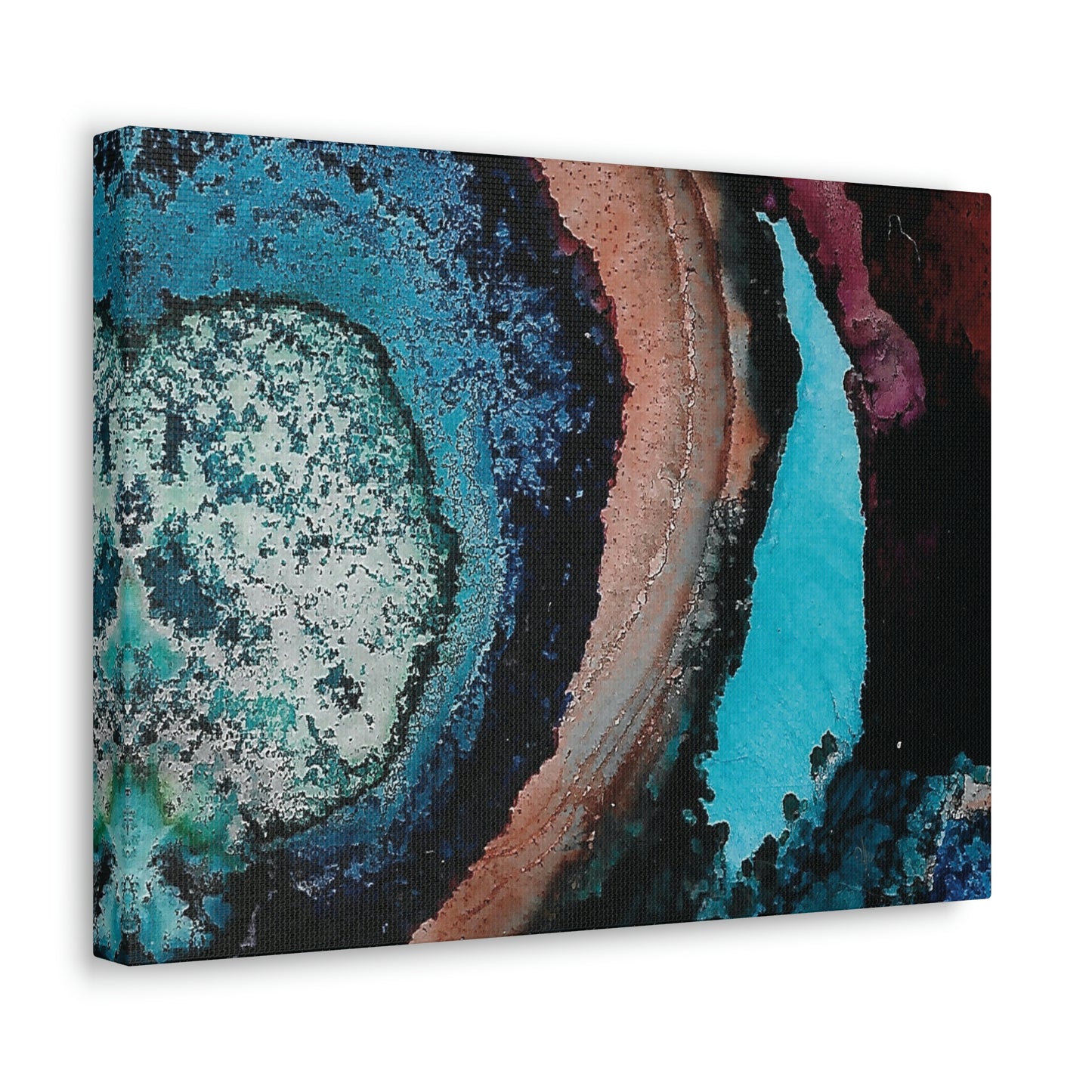 Inner Space 10 Canvas Print - Alja Design