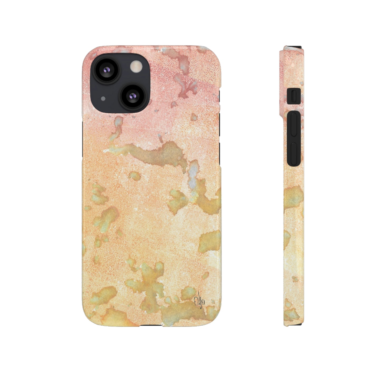 iPhone Samsung Galaxy Pixel5G Snap Case Phone Case Red Planet - Alja Design