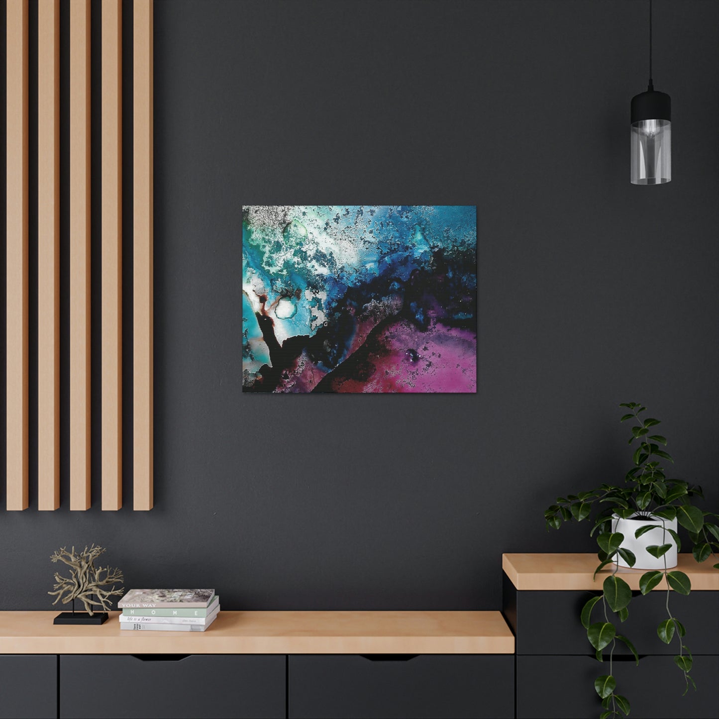 Inner Space 2 Canvas Print - Alja Design