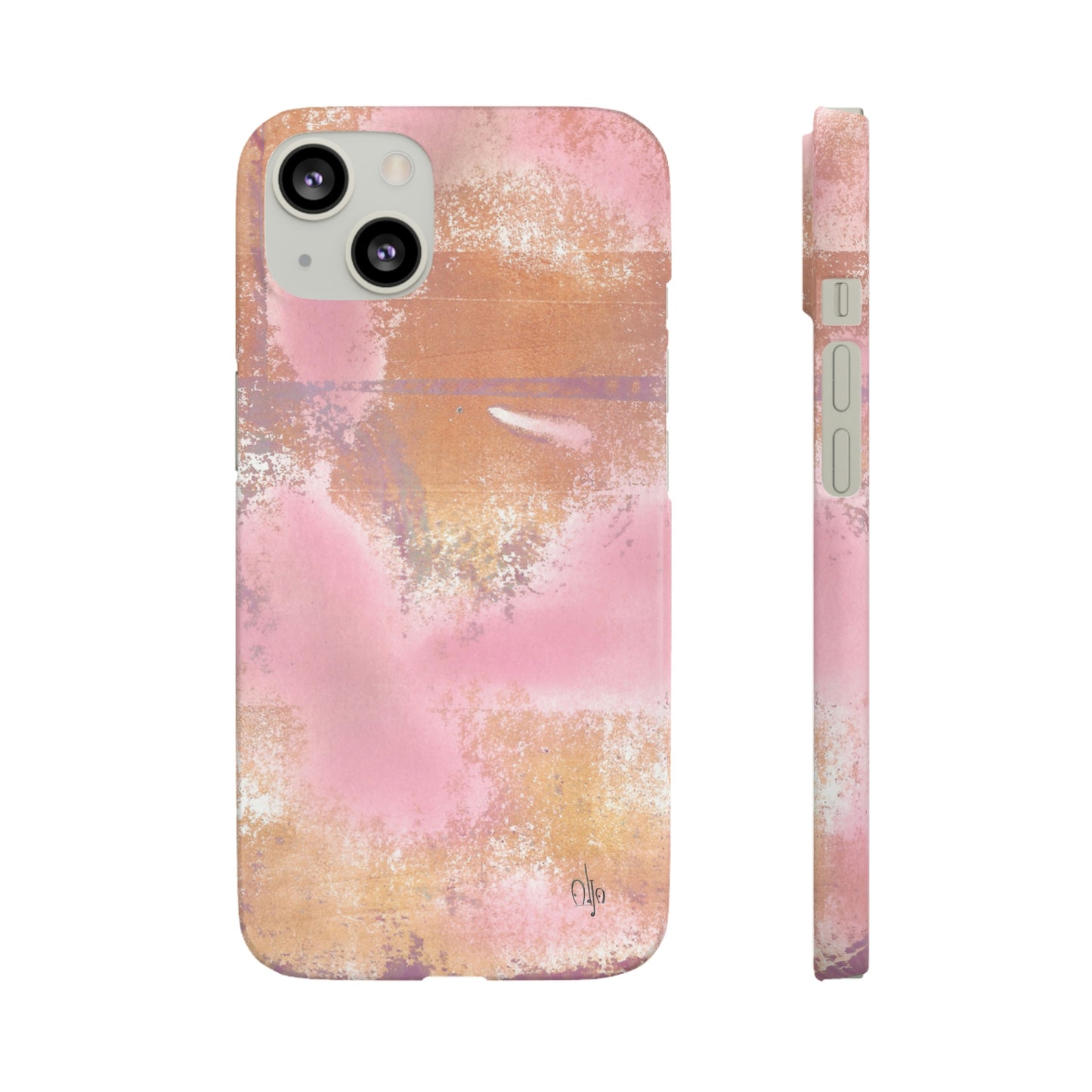 iPhone Samsung Galaxy Pixel5G Snap Case Phone Case Passionate Pink - Alja Design