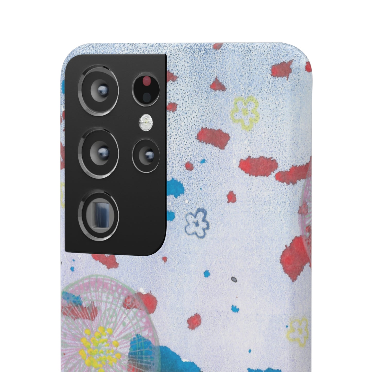 iPhone Samsung Galaxy Pixel5G Snap Case Phone Case Dandelion Party - Alja Design