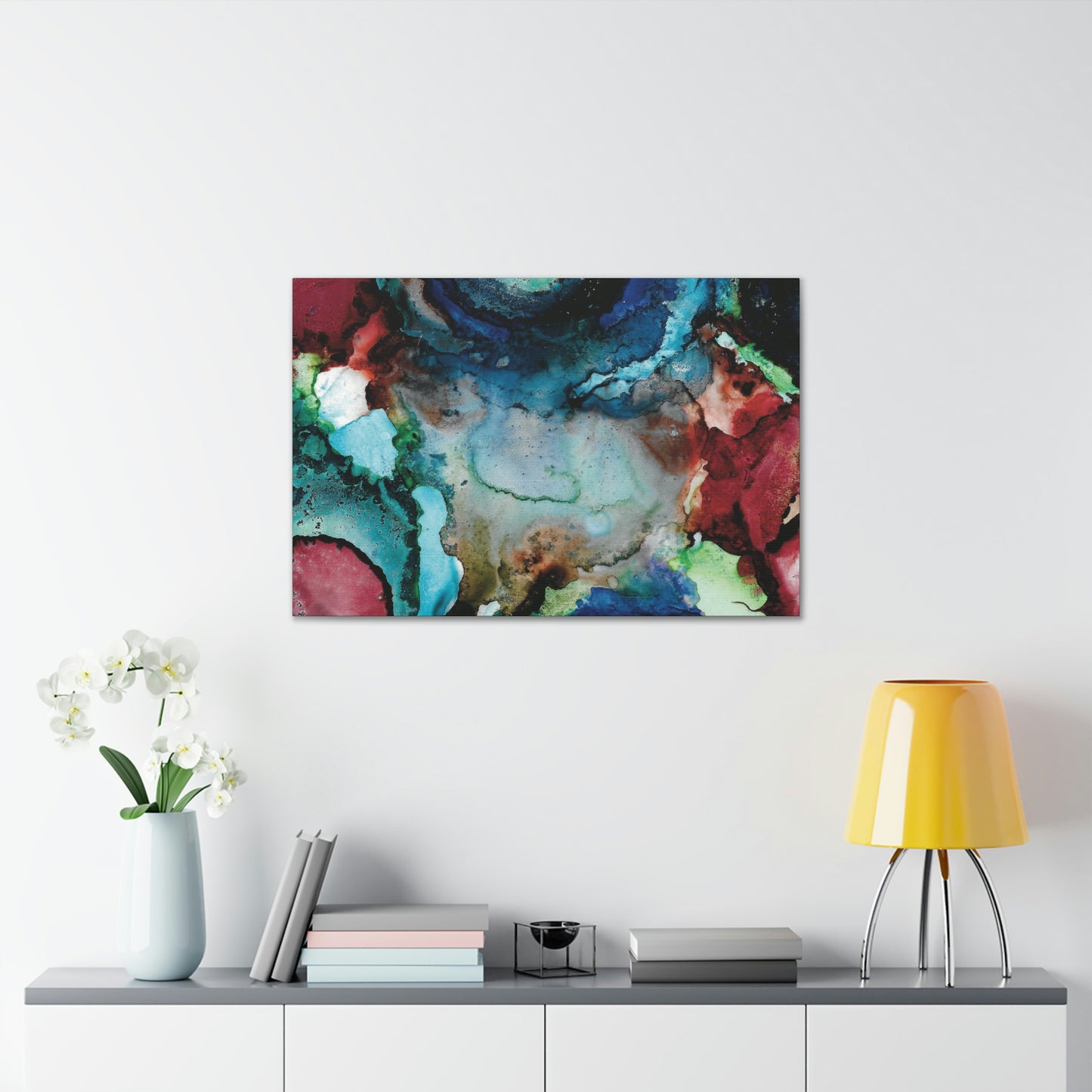 Inner Space 19 Canvas Print - Alja Design