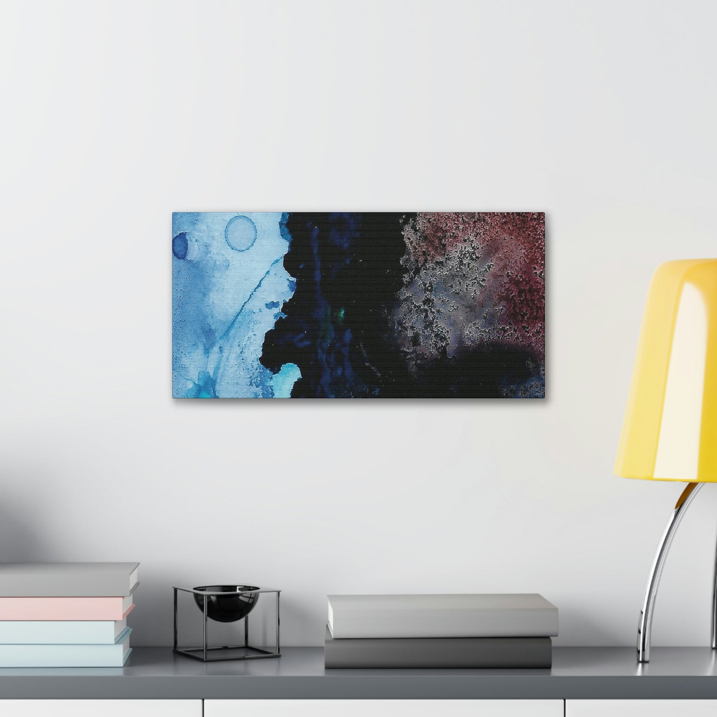 Inner Space 9 Canvas Print - Alja Design