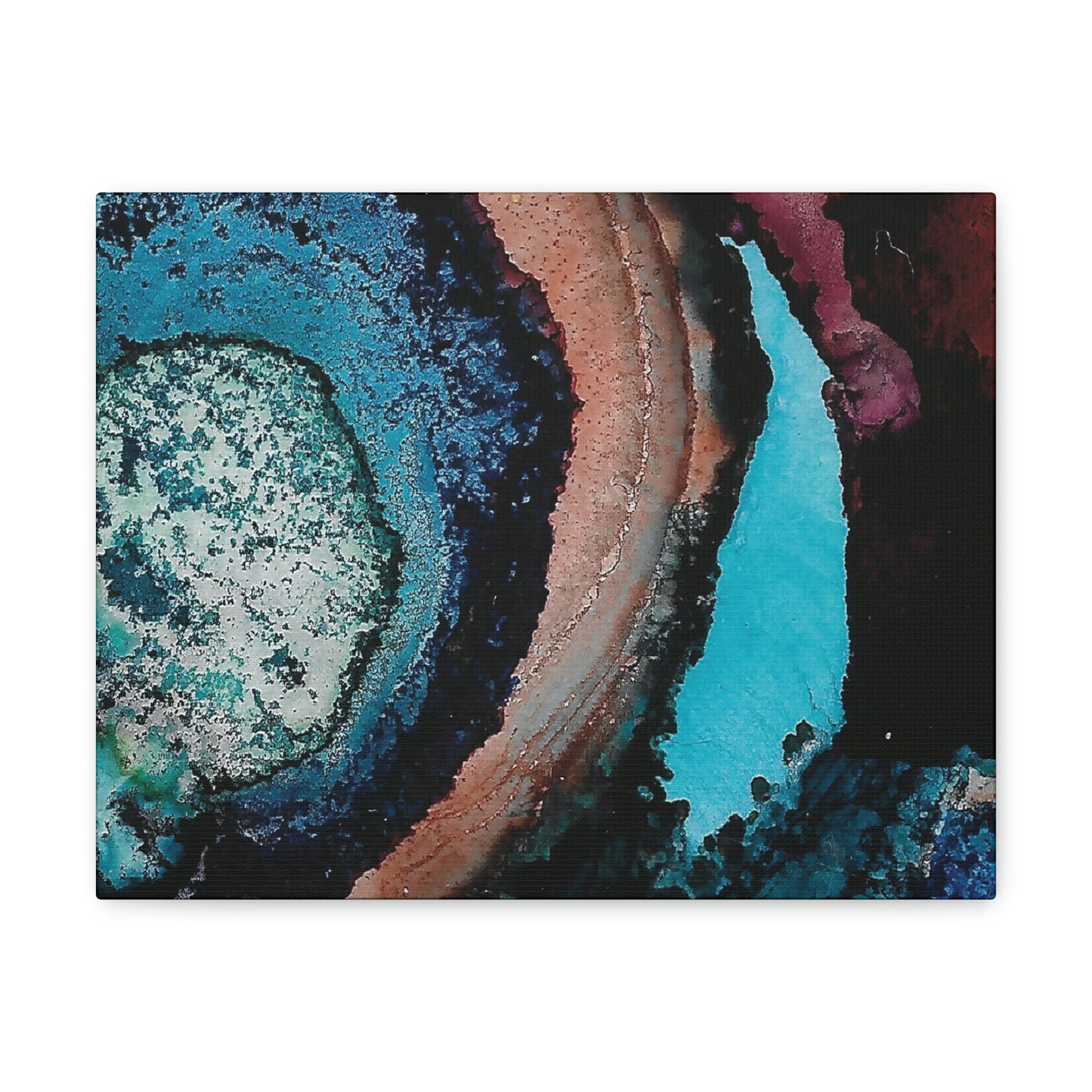 Inner Space 10 Canvas Print - Alja Design