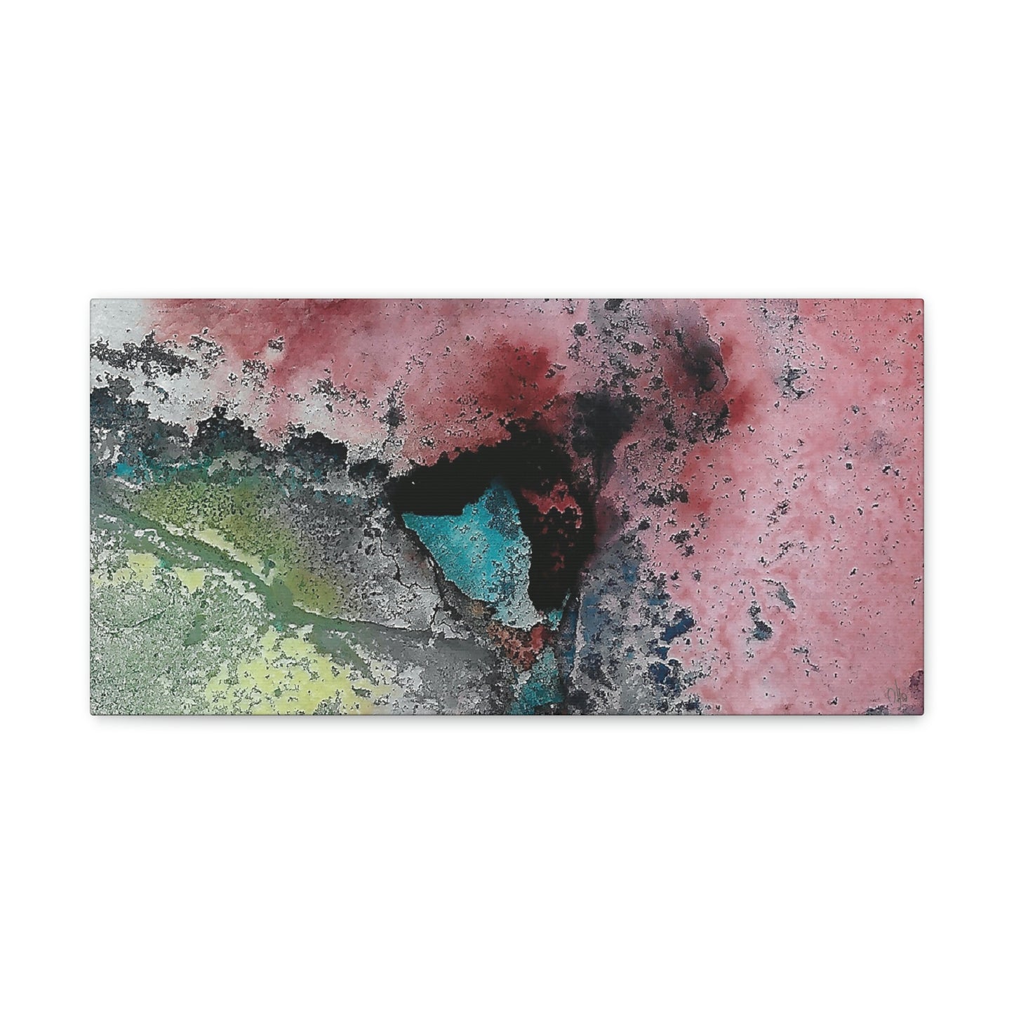 Inner Space 15 Canvas Print - Alja Design