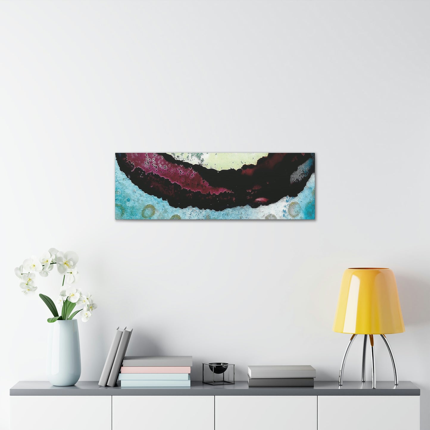 Inner Space 7 Canvas Print - Alja Design