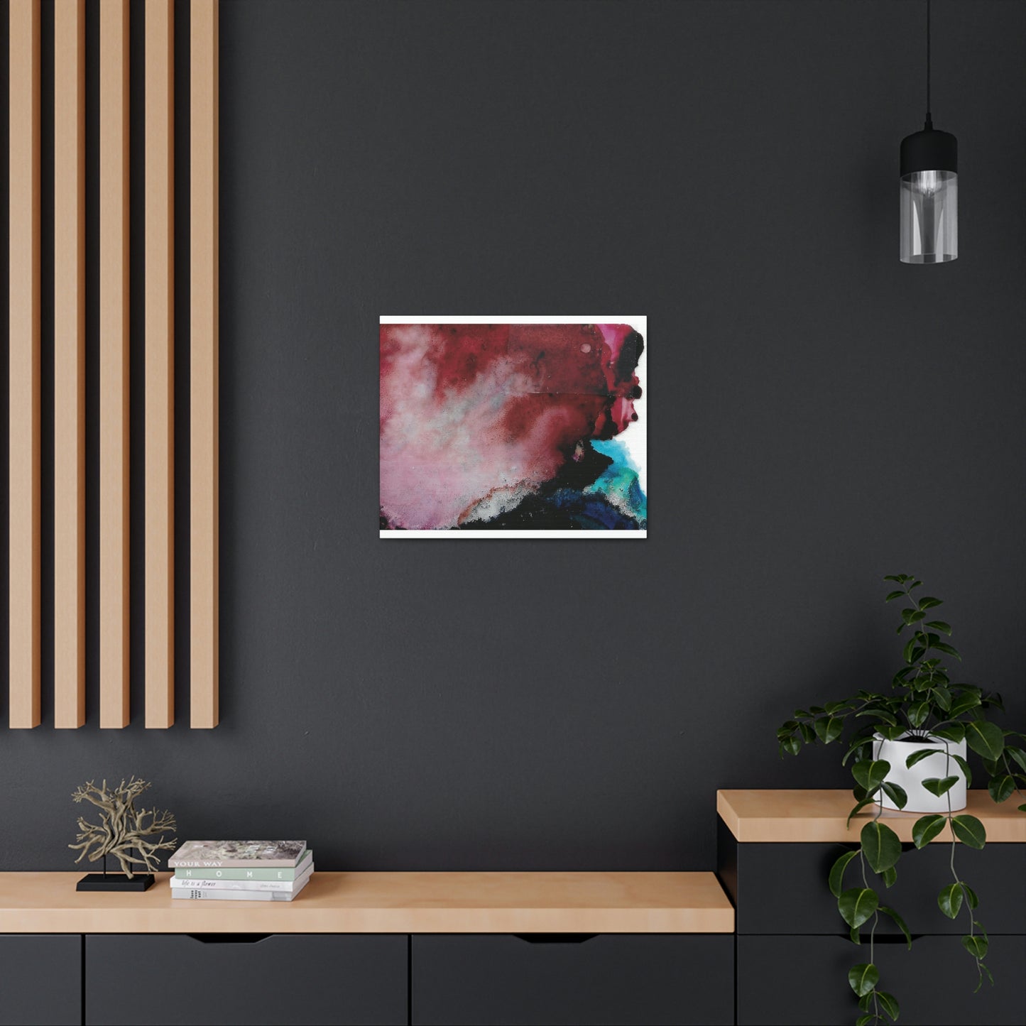 Inner Space 20 Canvas Print - Alja Design