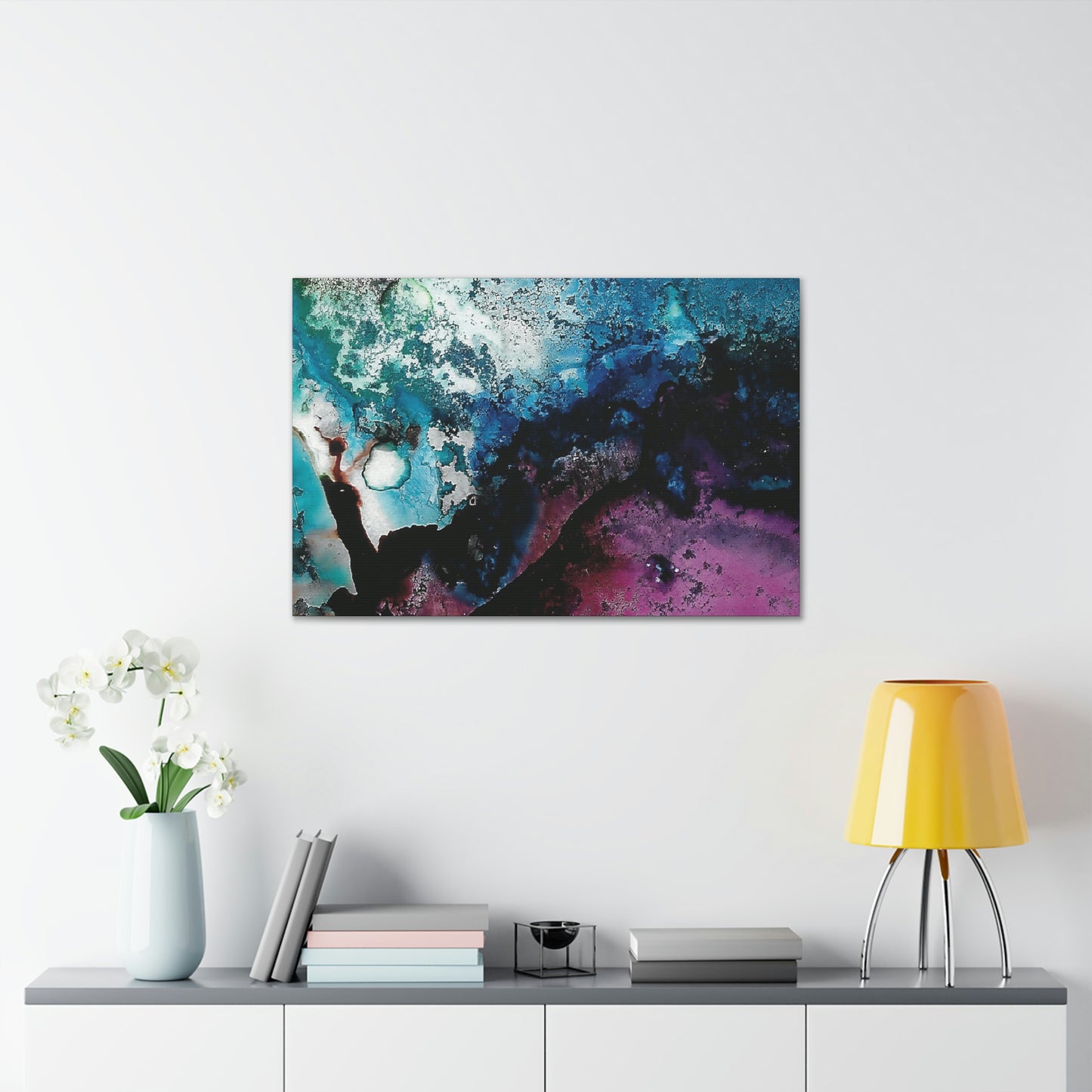 Inner Space 2 Canvas Print - Alja Design