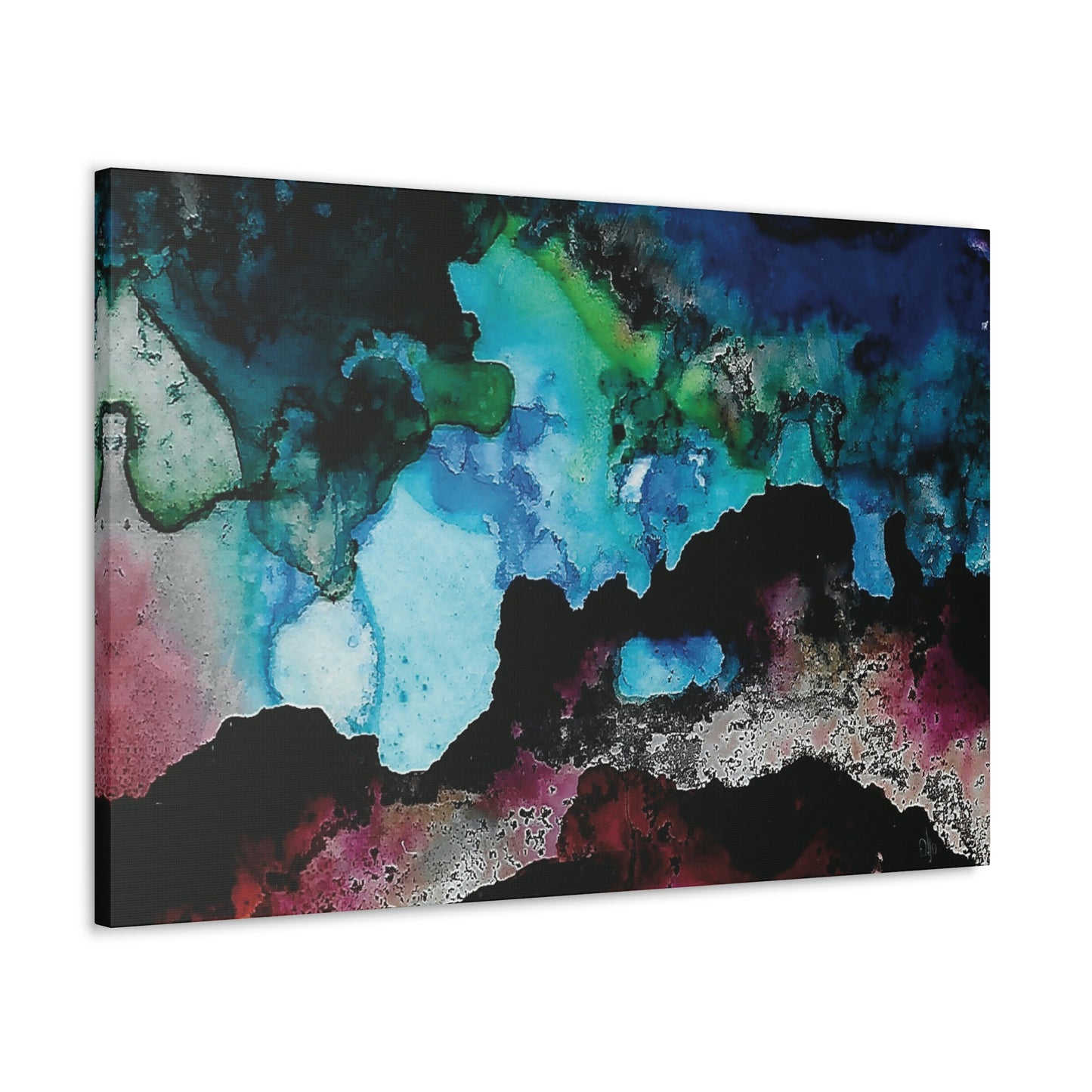 Inner Space 5 Canvas Print - Alja Design