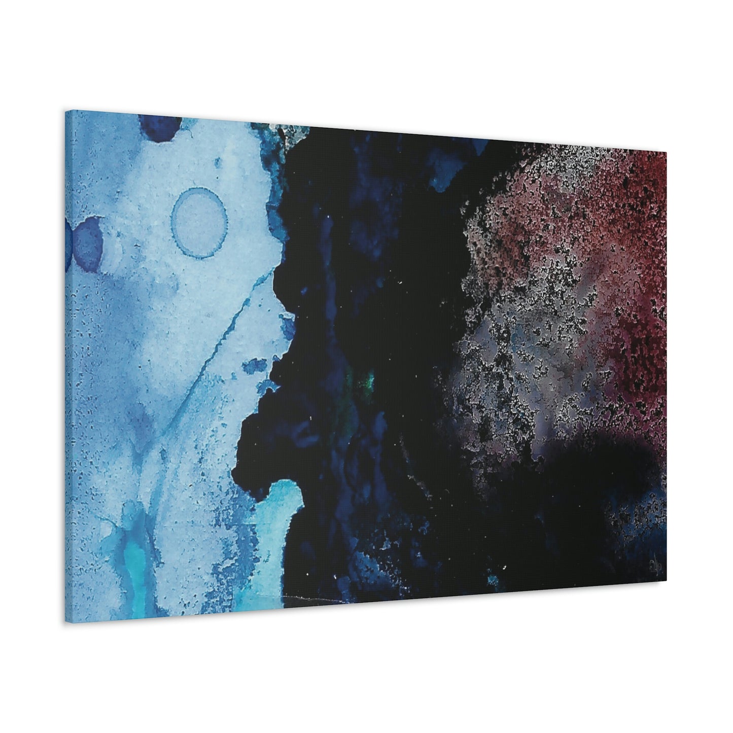 Inner Space 9 Canvas Print - Alja Design