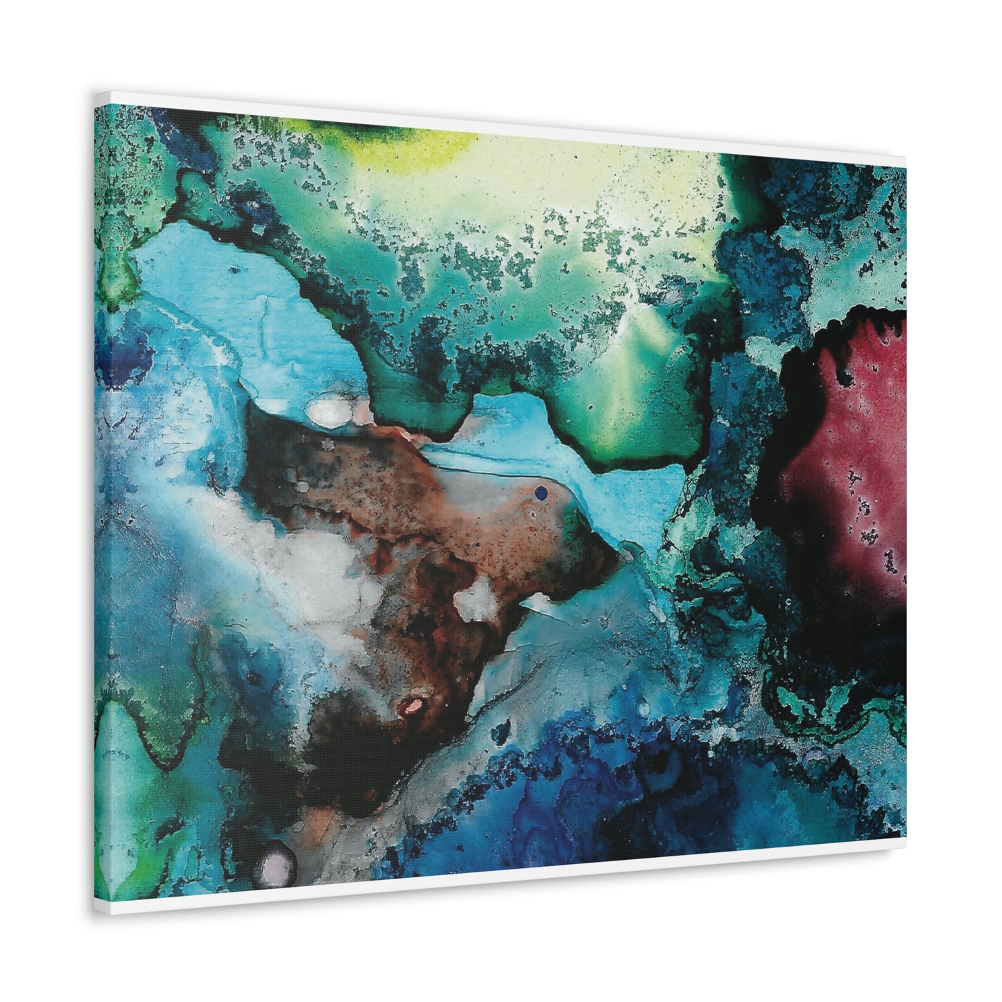 Inner Space 18 Canvas Print - Alja Design