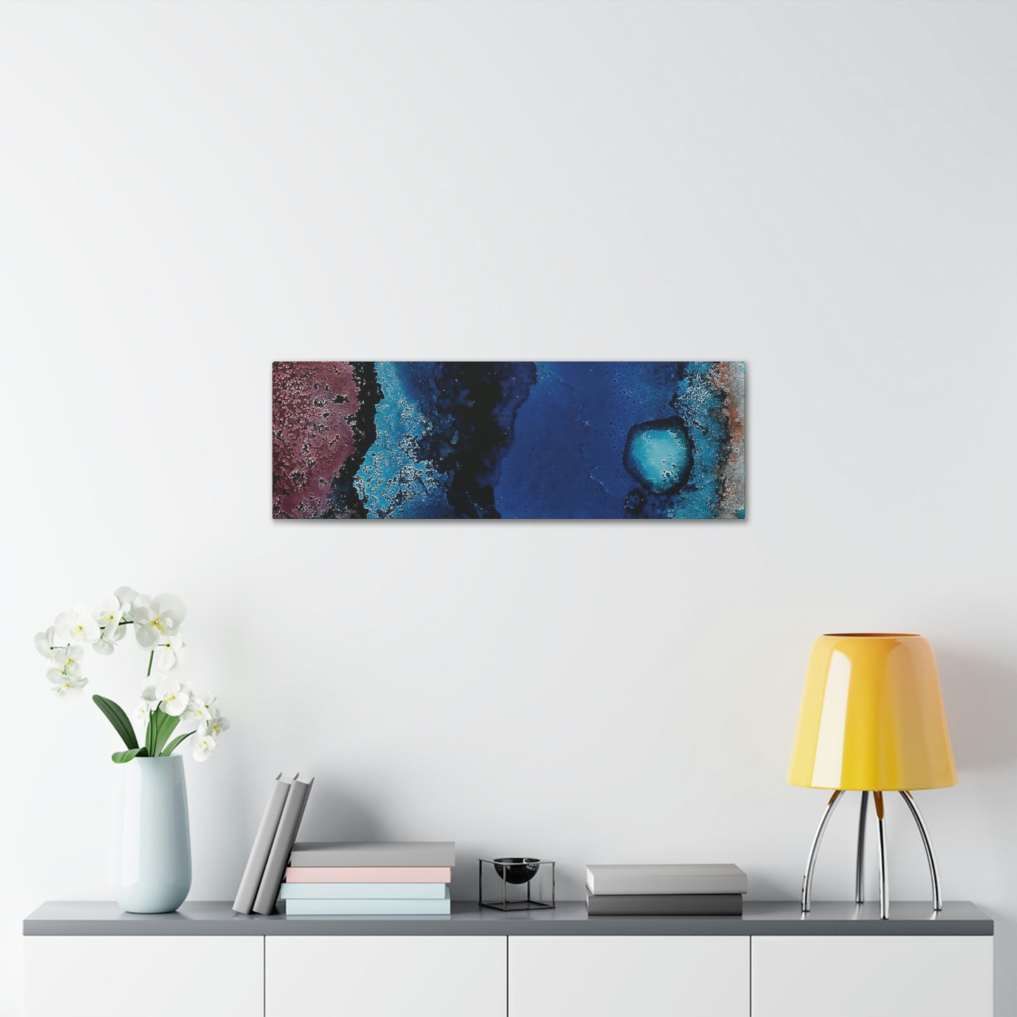 Inner Space 8 Canvas Print - Alja Design