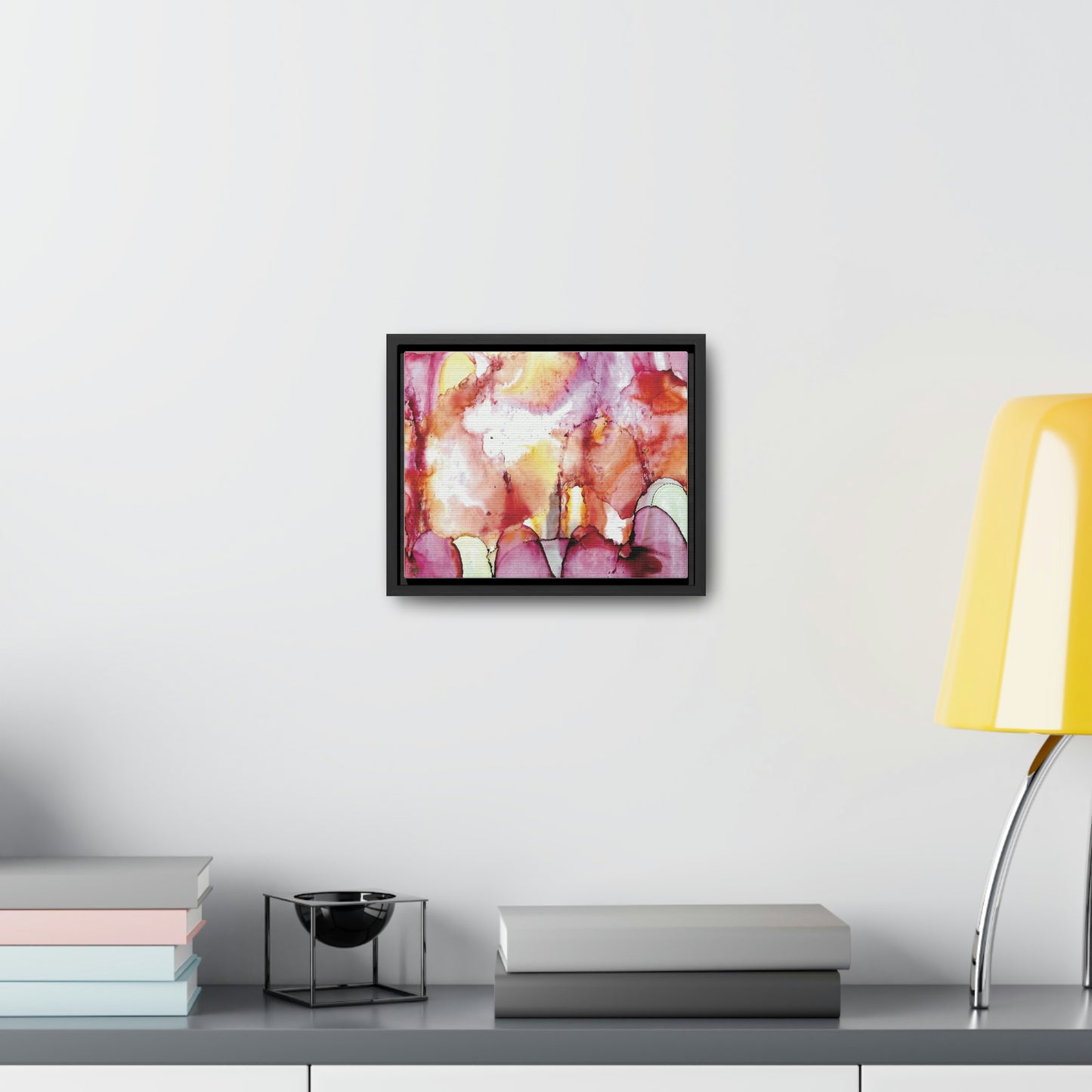 Off the Grid 12 Framed Canvas Print - Alja Design