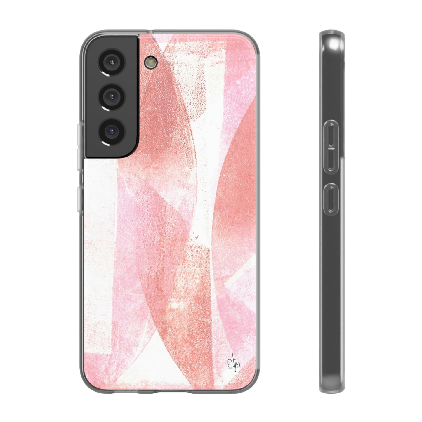 iPhone and Samsung Galaxy Flexi Phone Case Red Glass - Alja Design