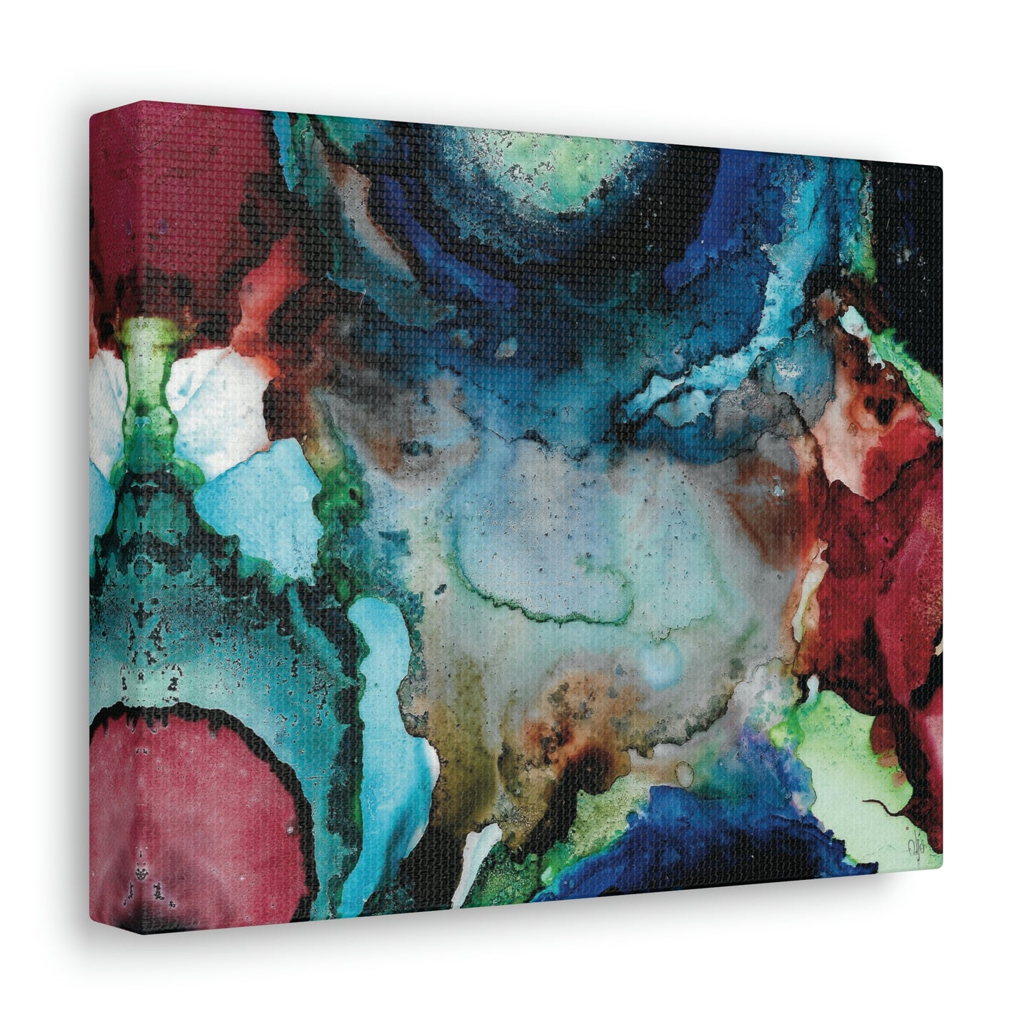 Inner Space 19 Canvas Print - Alja Design