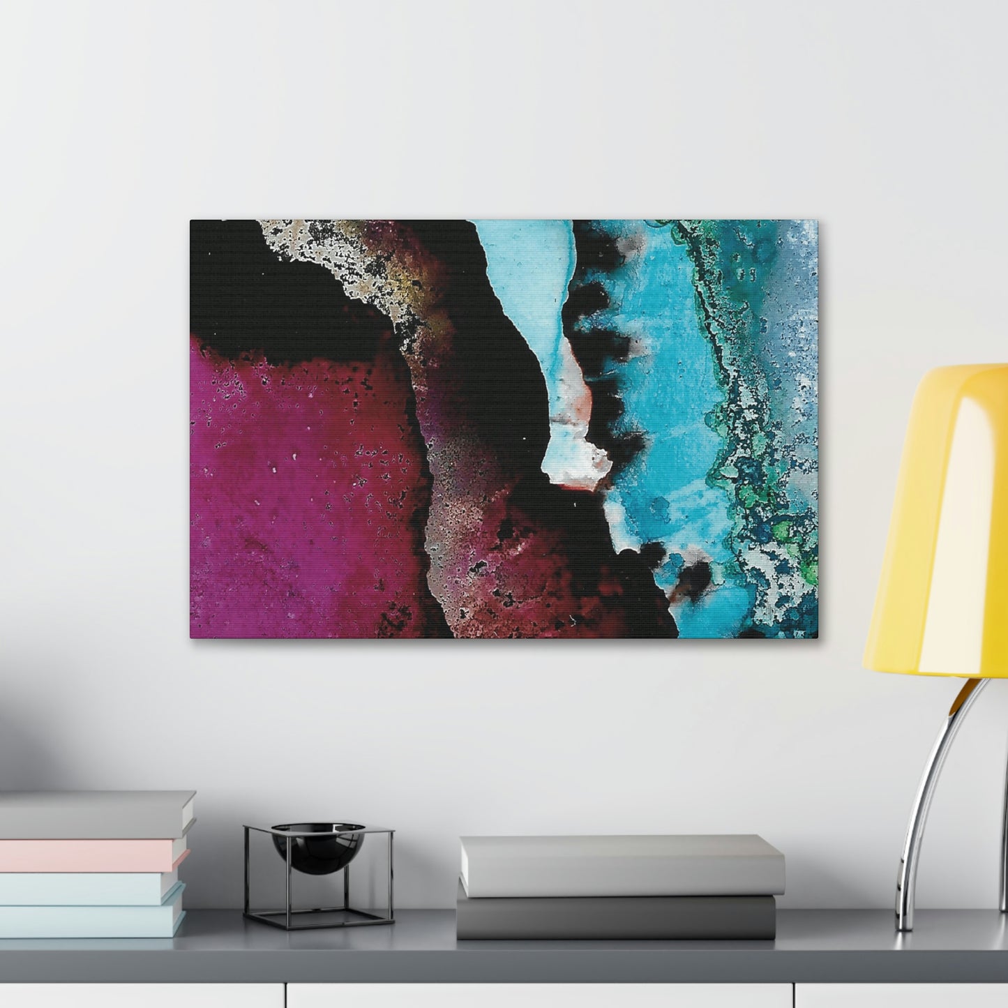 Inner Space 4 Canvas Print - Alja Design