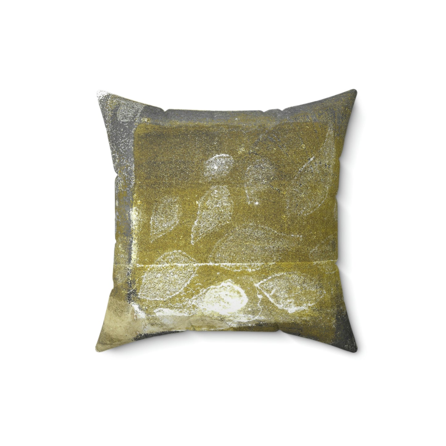 Light Fossils Square Pillow - Alja Design