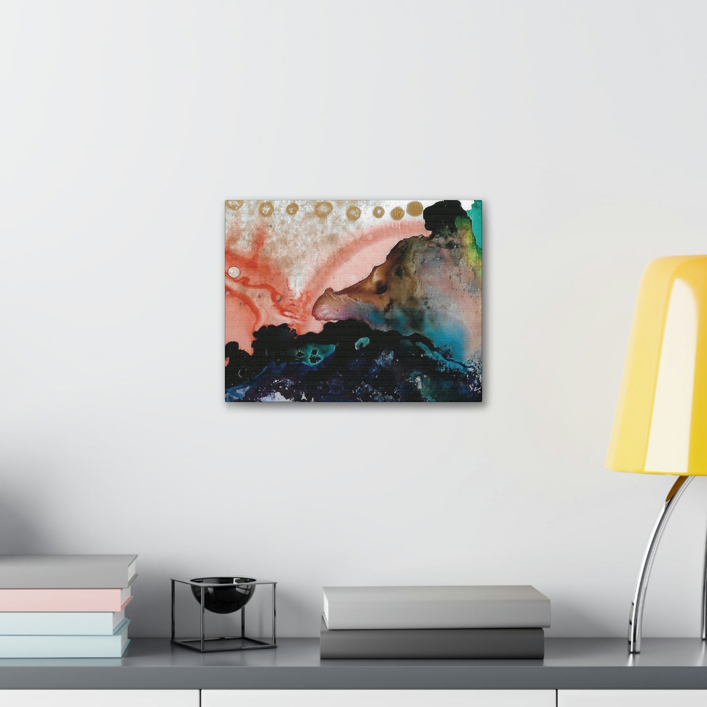 Inner Space 14 Canvas Print - Alja Design