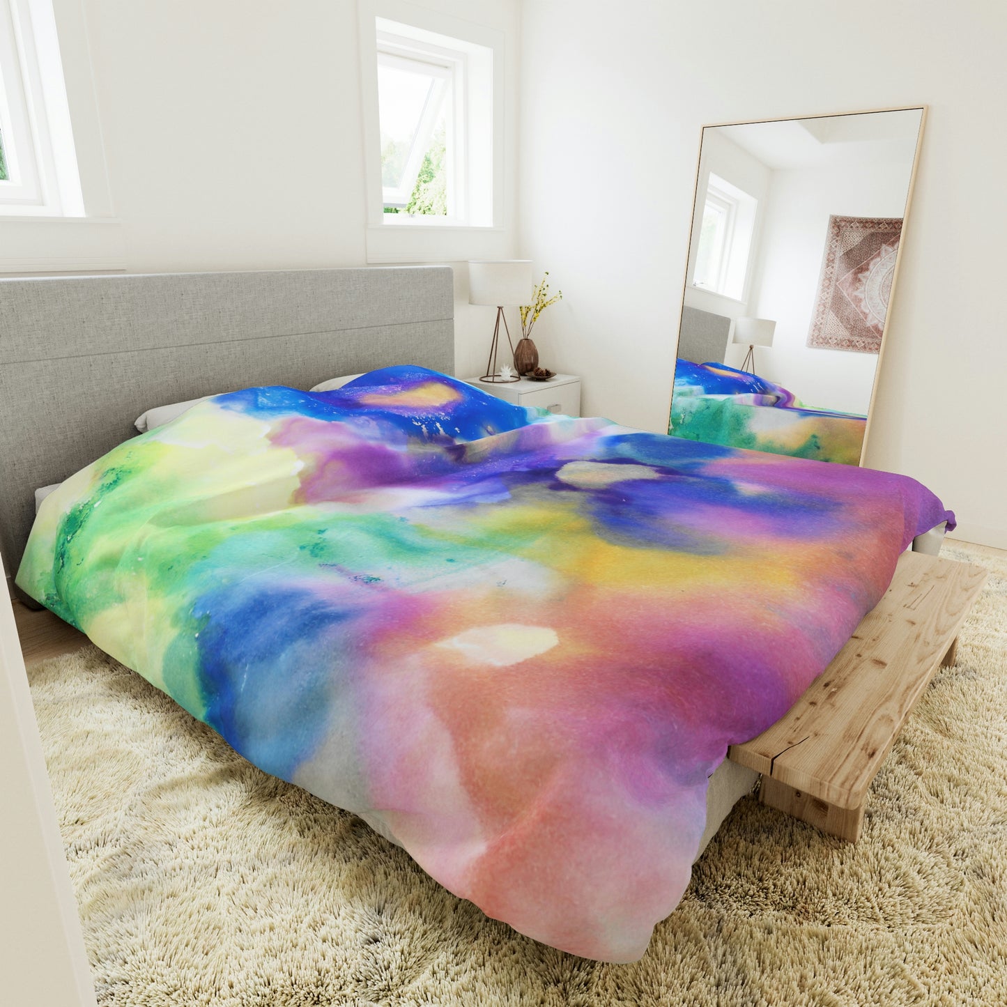 Euphoric Colors Duvet Cover - Alja Design