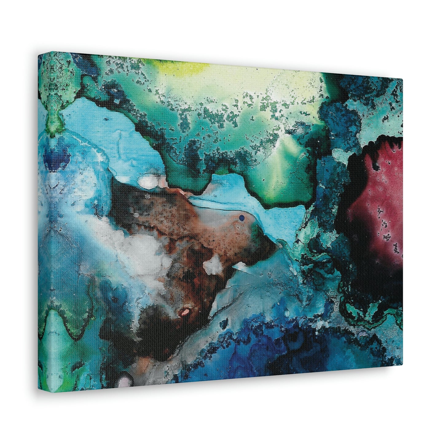 Inner Space 18 Canvas Print - Alja Design