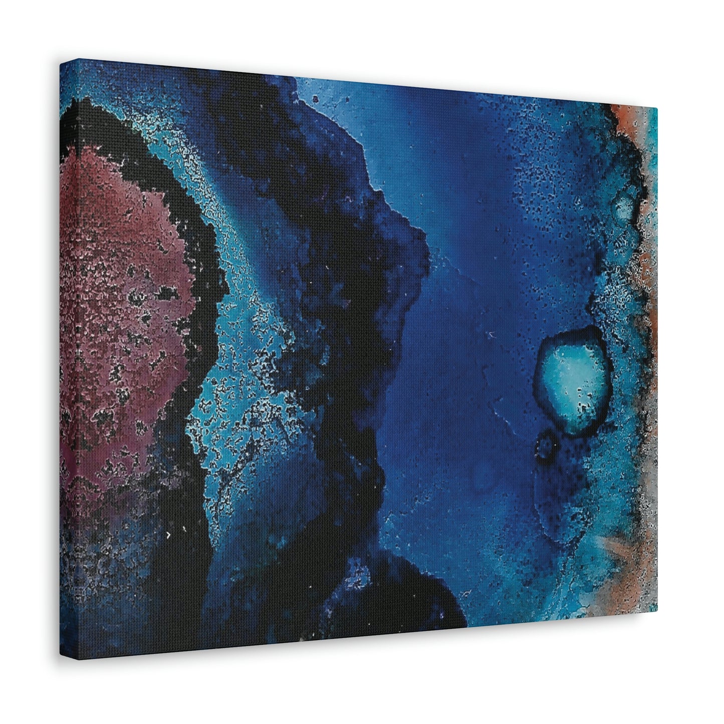 Inner Space 8 Canvas Print - Alja Design