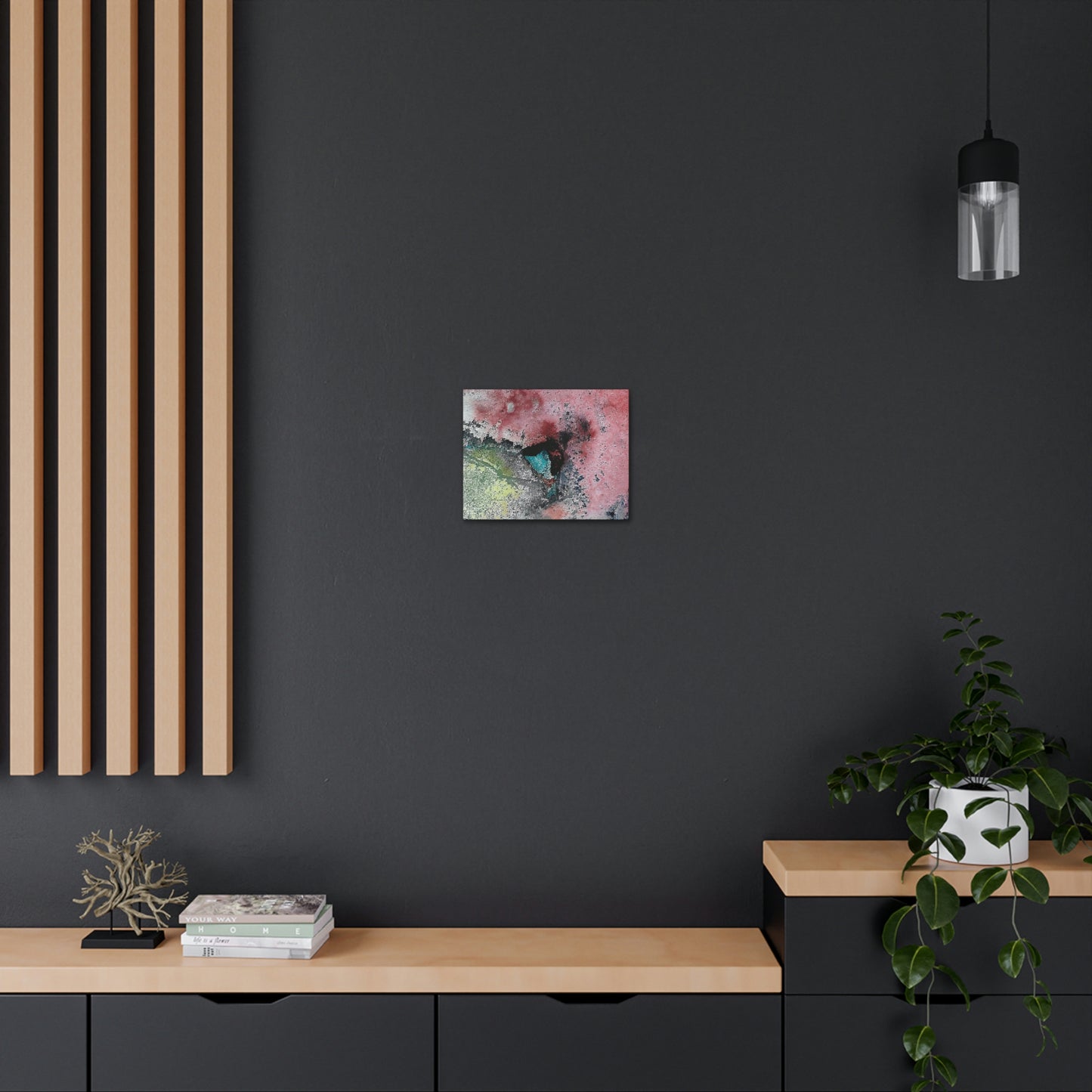 Inner Space 15 Canvas Print - Alja Design